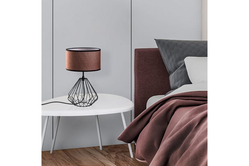 Bordlampe Diamant Damson / Sort - Damson / Sort - Belysning - Lamper & indendørsbelysning - Sengelampe - Sengelampe bord