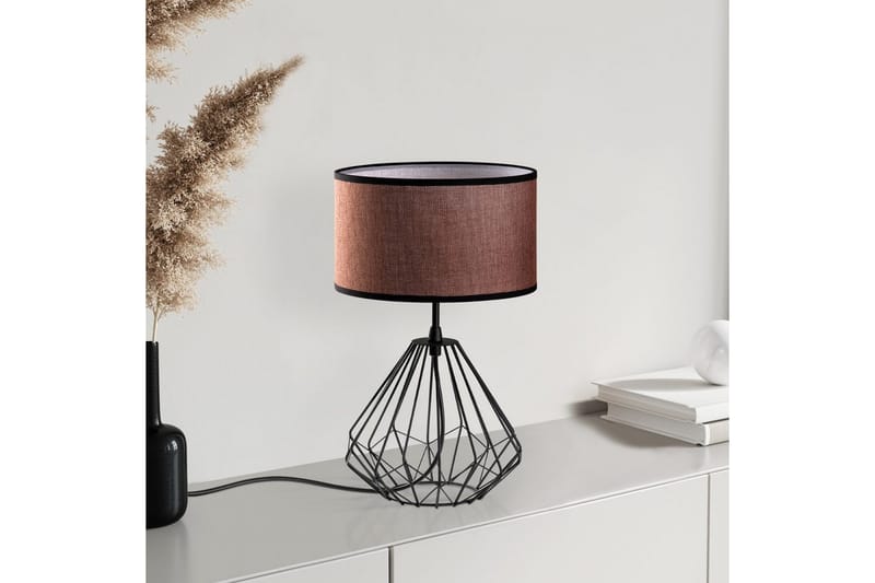 Bordlampe Diamant Damson / Sort - Damson / Sort - Belysning - Lamper & indendørsbelysning - Sengelampe - Sengelampe bord