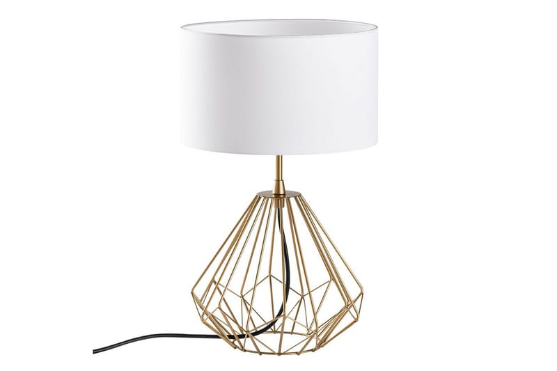 Bordlampe Diamant Hvid / Rany - Hvid / Rany - Belysning - Lamper & indendørsbelysning - Sengelampe - Sengelampe bord