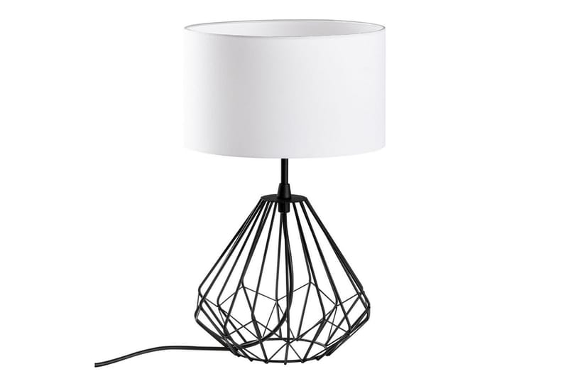 Bordlampe Diamant Hvid / Sort - Hvid / Sort - Belysning - Lamper & indendørsbelysning - Sengelampe - Sengelampe bord