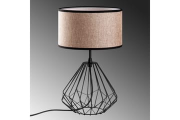 Bordlampe Diamant Mink / Sort - Mink / Sort - Belysning - Lamper & indendørsbelysning - Sengelampe - Sengelampe bord