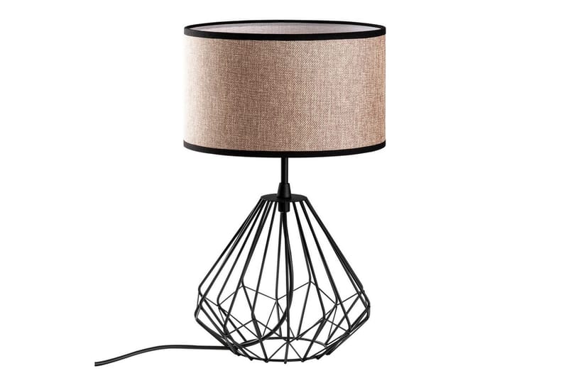 Bordlampe Diamant Mink / Sort - Mink / Sort - Belysning - Lamper & indendørsbelysning - Sengelampe - Sengelampe bord