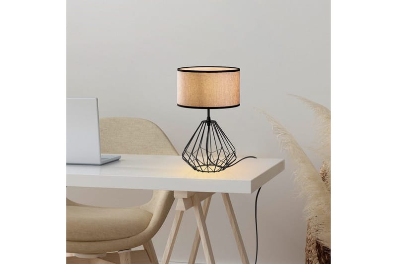 Bordlampe Diamant Mink / Sort - Mink / Sort - Belysning - Lamper & indendørsbelysning - Sengelampe - Sengelampe bord