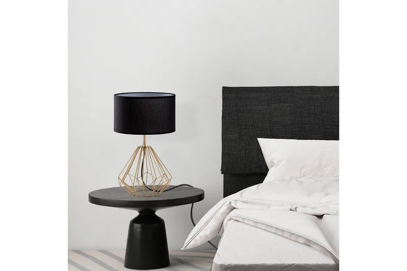 Bordlampe Diamant Sort / Rany - Sort / Rany - Belysning - Lamper & indendørsbelysning - Sengelampe - Sengelampe bord