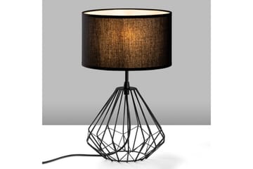 Bordlampe Diamant Sort - Sort - Belysning - Lamper & indendørsbelysning - Sengelampe - Sengelampe bord