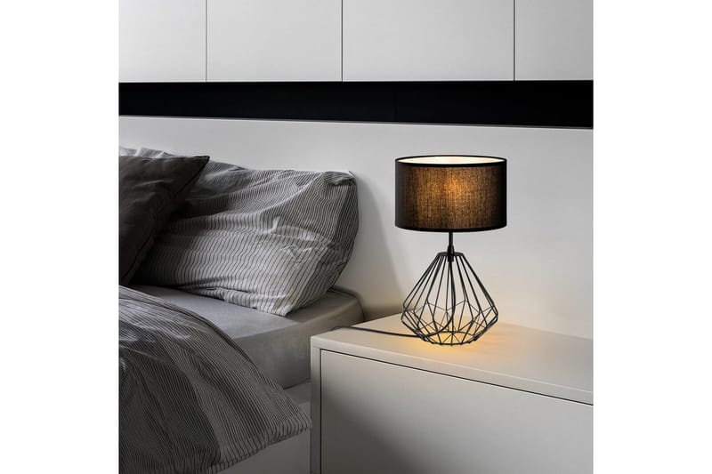 Bordlampe Diamant Sort - Sort - Belysning - Lamper & indendørsbelysning - Sengelampe - Sengelampe bord