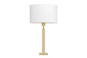 Bordlampe Eglo Belesar Messing/Hvid - Messing/Hvid - Belysning - Lamper & indendørsbelysning - Sengelampe - Sengelampe bord