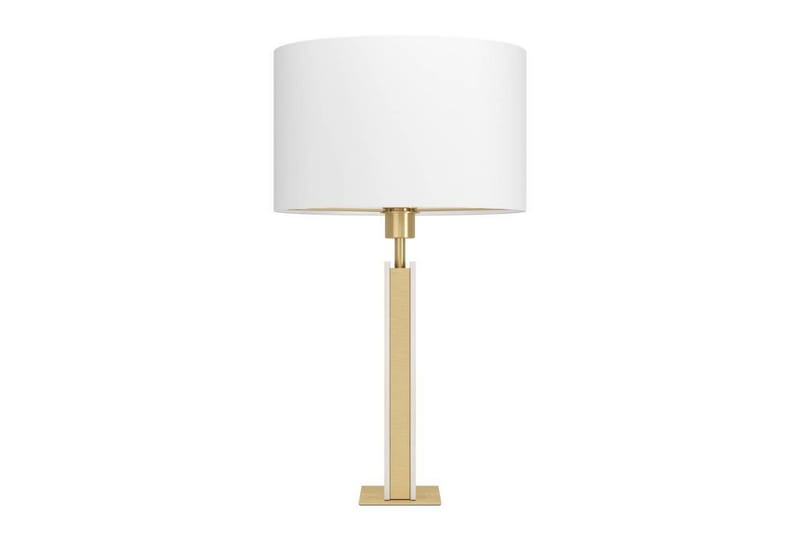 Bordlampe Eglo Belesar Messing/Hvid - Messing/Hvid - Belysning - Lamper & indendørsbelysning - Sengelampe - Sengelampe bord