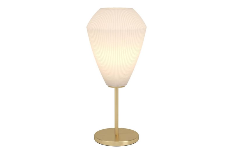 Bordlampe Eglo Caprarola - Messing/Beige - Belysning - Lamper & indendørsbelysning - Sengelampe - Sengelampe bord