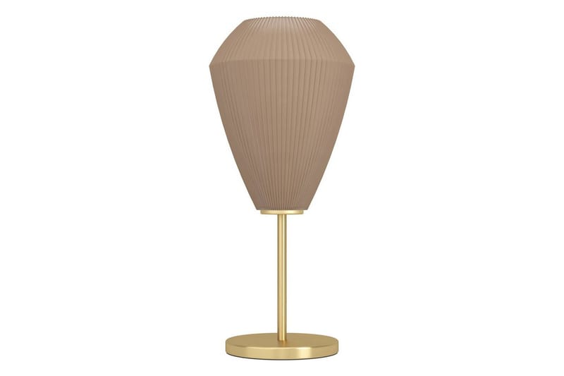Bordlampe Eglo Caprarola - Messing/Beige - Belysning - Lamper & indendørsbelysning - Sengelampe - Sengelampe bord