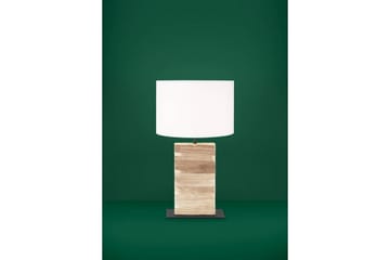 Bordlampe Eglo Contessore Lige Hvid/træ - Belysning - Lamper & indendørsbelysning - Sengelampe - Sengelampe bord