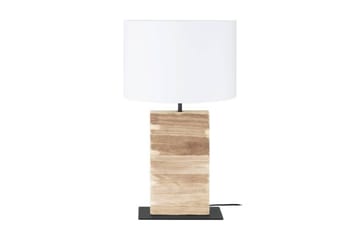 Bordlampe Eglo Contessore Lige Hvid/træ - Belysning - Lamper & indendørsbelysning - Sengelampe - Sengelampe bord