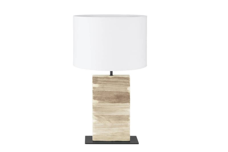 Bordlampe Eglo Contessore Lige Hvid/træ - Belysning - Lamper & indendørsbelysning - Sengelampe - Sengelampe bord