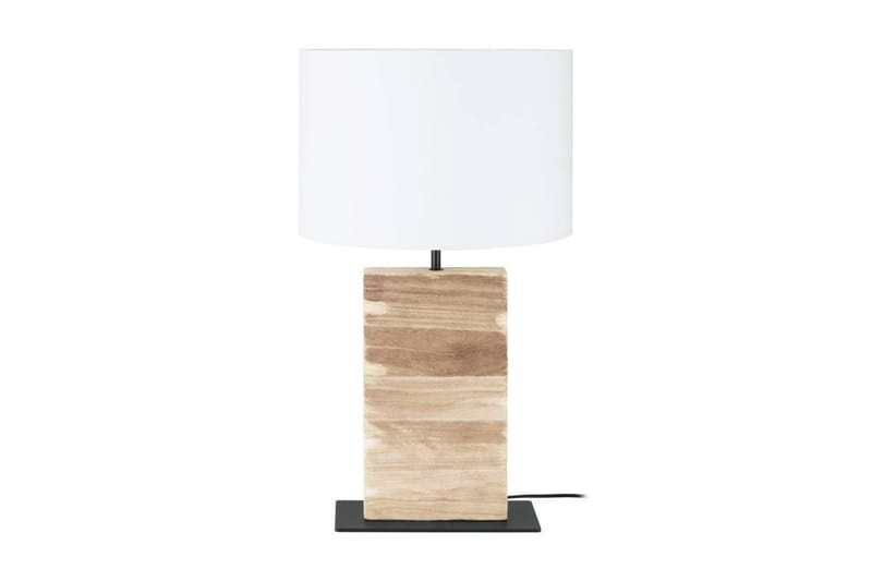 Bordlampe Eglo Contessore Lige Hvid/træ - Belysning - Lamper & indendørsbelysning - Sengelampe - Sengelampe bord