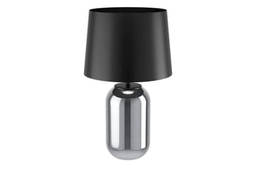 Bordlampe Eglo Cuite Sort/Stål - Sort/Stål - Belysning - Lamper & indendørsbelysning - Sengelampe - Sengelampe bord