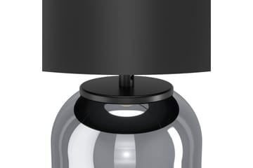 Bordlampe Eglo Cuite Sort/Stål - Sort/Stål - Belysning - Lamper & indendørsbelysning - Sengelampe - Sengelampe bord