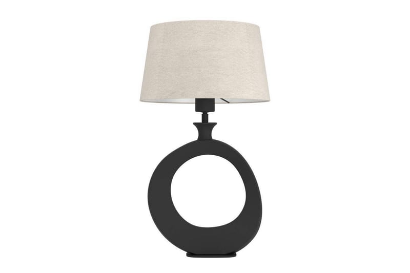 Bordlampe Eglo Diezma Sort/Natur 52 cm - 52 cm - Belysning - Lamper & indendørsbelysning - Sengelampe - Sengelampe bord
