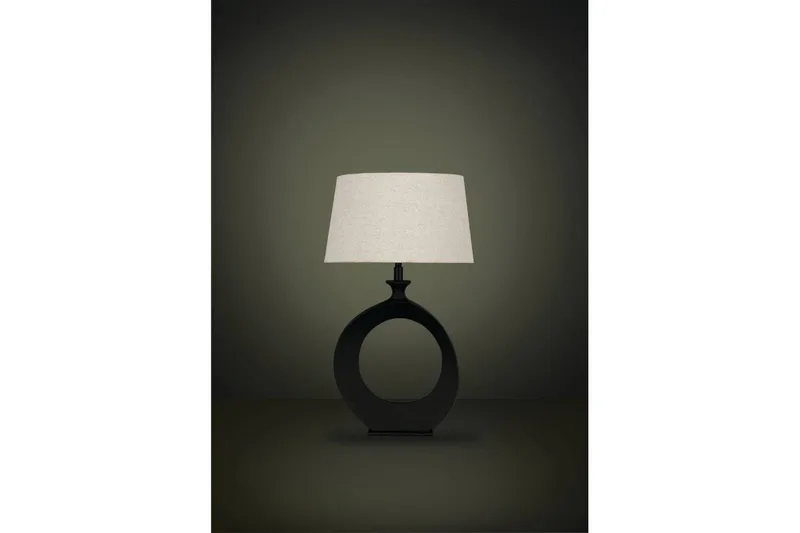 Bordlampe Eglo Diezma Sort/Natur 52 cm - 52 cm - Belysning - Lamper & indendørsbelysning - Sengelampe - Sengelampe bord