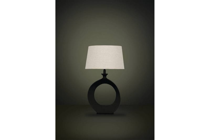 Bordlampe Eglo Diezma Sort/Natur 52 cm - 52 cm - Belysning - Lamper & indendørsbelysning - Sengelampe - Sengelampe bord