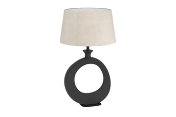 Bordlampe Eglo Diezma Sort/Natur 52 cm - 52 cm - Belysning - Lamper & indendørsbelysning - Sengelampe - Sengelampe bord