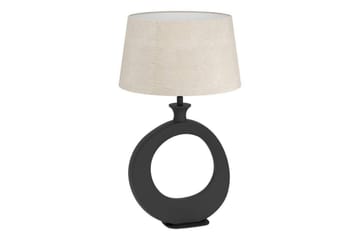 Bordlampe Eglo Diezma Sort/Natur 52 cm - 52 cm - Belysning - Lamper & indendørsbelysning - Sengelampe - Sengelampe bord