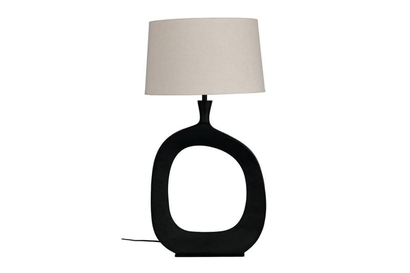 Bordlampe Eglo Diezma Sort/Natur 88 cm - 88 cm - Belysning - Lamper & indendørsbelysning - Sengelampe - Sengelampe bord
