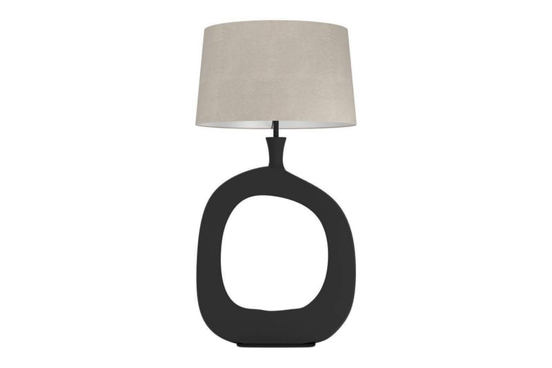 Bordlampe Eglo Diezma Sort/Natur 88 cm - 88 cm - Belysning - Lamper & indendørsbelysning - Sengelampe - Sengelampe bord