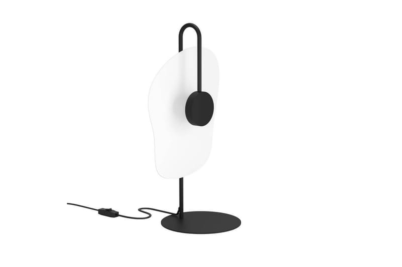 Bordlampe Eglo Larderia Sort/Hvid - Belysning - Lamper & indendørsbelysning - Sengelampe - Sengelampe bord