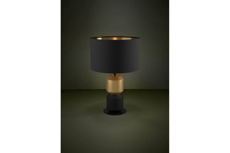 Bordlampe Eglo Laurignano Sort/Guld - Belysning - Lamper & indendørsbelysning - Sengelampe - Sengelampe bord