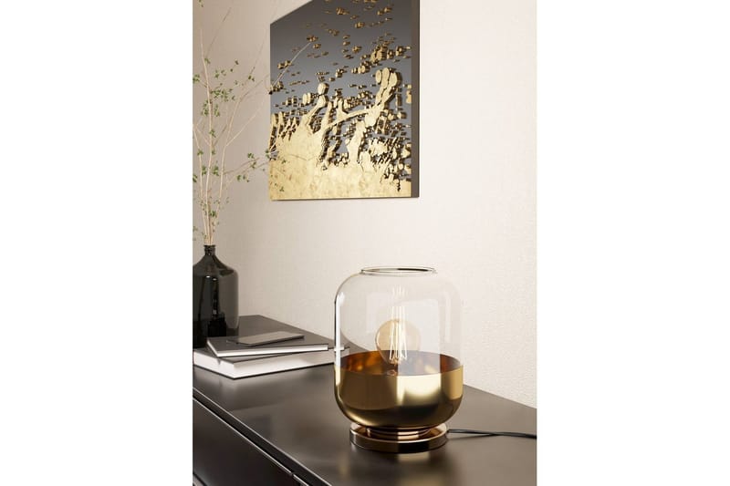 Bordlampe Eglo Maryvilla - Bronze/Guld - Belysning - Lamper & indendørsbelysning - Sengelampe - Sengelampe bord