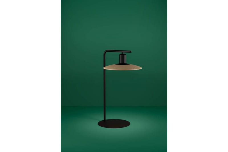 Bordlampe Eglo Mayazes Sort/Træ - Belysning - Lamper & indendørsbelysning - Sengelampe - Sengelampe bord
