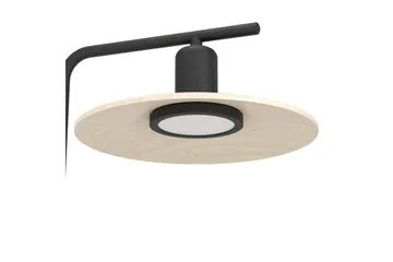 Bordlampe Eglo Mayazes Sort/Træ - Belysning - Lamper & indendørsbelysning - Sengelampe - Sengelampe bord