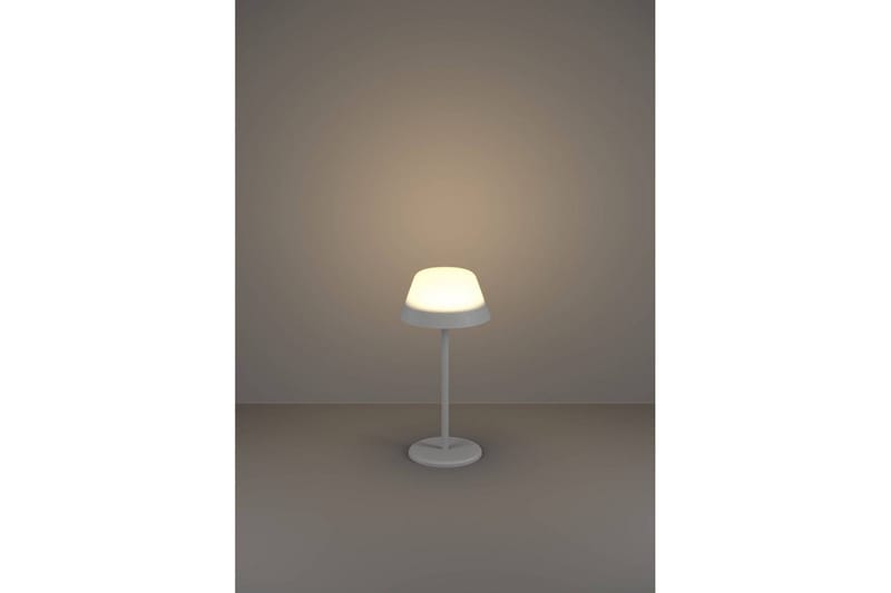 Bordlampe Eglo Meggiano Grå/Hvid - Grå/Hvid - Belysning - Lamper & indendørsbelysning - Sengelampe - Sengelampe bord