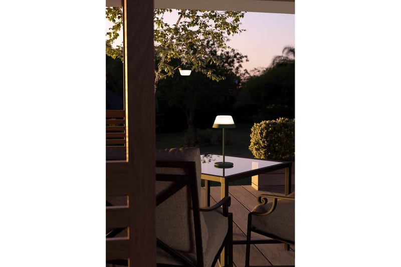 Bordlampe Eglo Meggiano Grøn/Hvid - Grøn/Hvid - Belysning - Lamper & indendørsbelysning - Sengelampe - Sengelampe bord