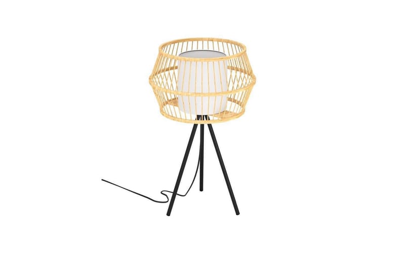 Bordlampe Eglo Monterroso Natur - Belysning - Lamper & indendørsbelysning - Sengelampe - Sengelampe bord