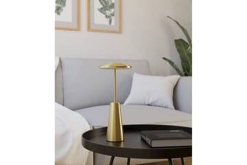 Bordlampe Eglo Piccola med Touch Børstet Messing - Messing - Belysning - Lamper & indendørsbelysning - Sengelampe - Sengelampe bord
