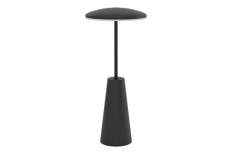 Bordlampe Eglo Piccola med Touch Sort, Sort/Hvid
