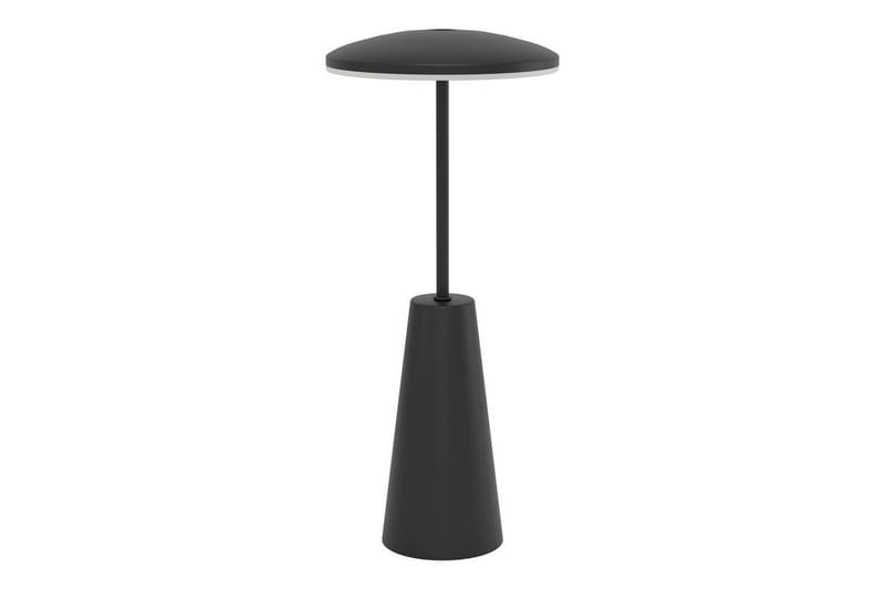 Bordlampe Eglo Piccola med Touch Sort, Sort/Hvid
