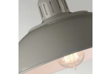 Bordlampe Elstead Lighting Franklin Presenning Grå - Presenning Grå - Belysning - Lamper & indendørsbelysning - Sengelampe - Sengelampe bord