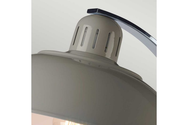 Bordlampe Elstead Lighting Franklin Presenning Grå - Presenning Grå - Belysning - Lamper & indendørsbelysning - Sengelampe - Sengelampe bord