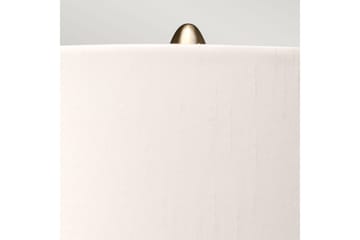 Bordlampe Elstead Lighting Kara Aldret messing - mørkegrønt glas - Aldret messing - mørkegrønt glas - Belysning - Lamper & indendørsbelysning - Sengelampe - Sengelampe bord