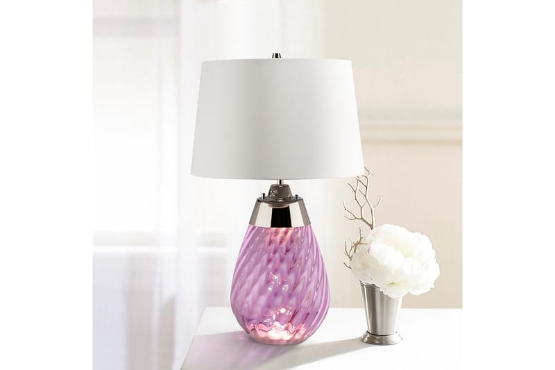 Bordlampe Elstead Lighting Lena Blomme - Blomme - Belysning - Lamper & indendørsbelysning - Sengelampe - Sengelampe bord