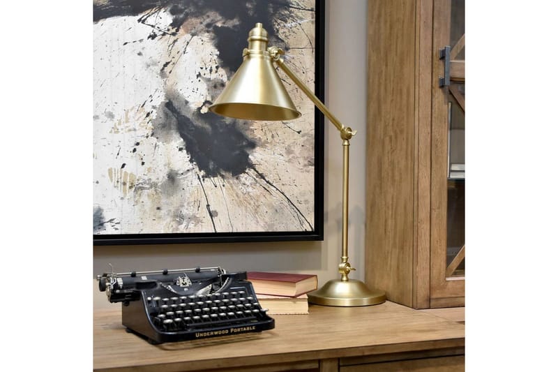 Bordlampe Elstead Lighting Provence Aldret messing - Aldret messing - Belysning - Lamper & indendørsbelysning - Sengelampe - Sengelampe bord