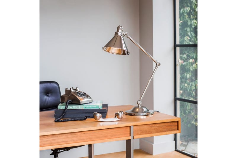 Bordlampe Elstead Lighting Provence Poleret Nikkel - Poleret Nikkel - Belysning - Lamper & indendørsbelysning - Sengelampe - Sengelampe bord