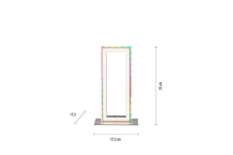 Bordlampe Felix - 12x35x20 cm - Belysning - Lamper & indendørsbelysning - Sengelampe - Sengelampe bord