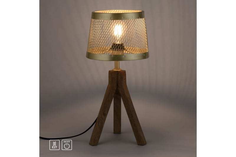 Bordlampe Frederik - 22x44x22 cm - Belysning - Lamper & indendørsbelysning - Sengelampe - Sengelampe bord