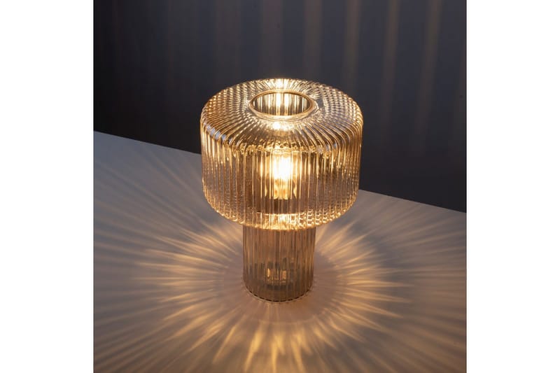 Bordlampe Fungus - Amberfarvet - Belysning - Lamper & indendørsbelysning - Sengelampe - Sengelampe bord