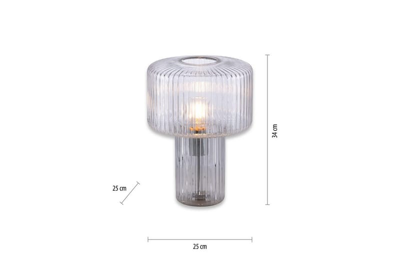 Bordlampe Fungus - Transparent - Belysning - Lamper & indendørsbelysning - Sengelampe - Sengelampe bord