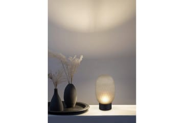 Bordlampe genopladelig TRIO Facette Mat sort/grøn - Mat sort/grøn - Belysning - Lamper & indendørsbelysning - Sengelampe - Sengelampe bord