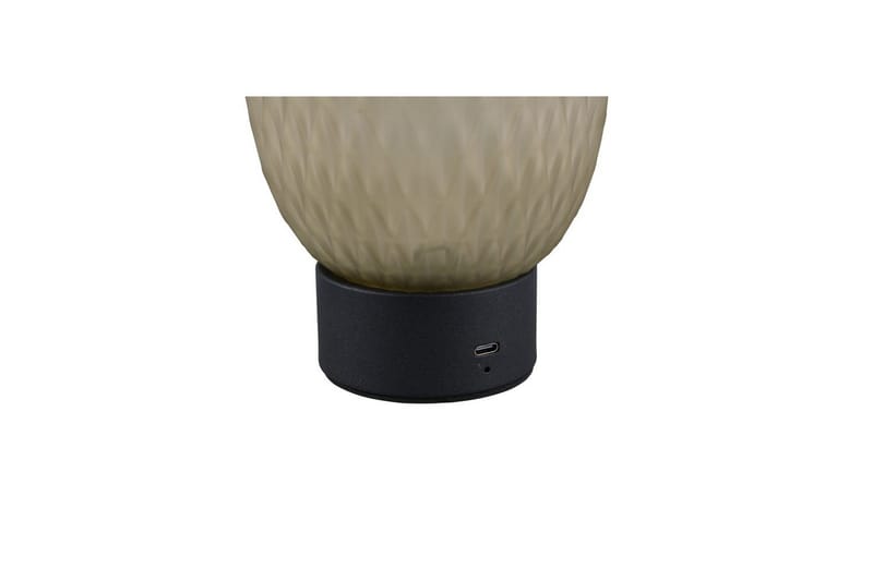 Bordlampe genopladelig TRIO Facette Mat sort/grøn - Mat sort/grøn - Belysning - Lamper & indendørsbelysning - Sengelampe - Sengelampe bord